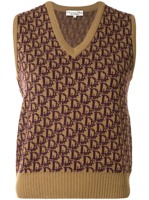 h and m knitted vest