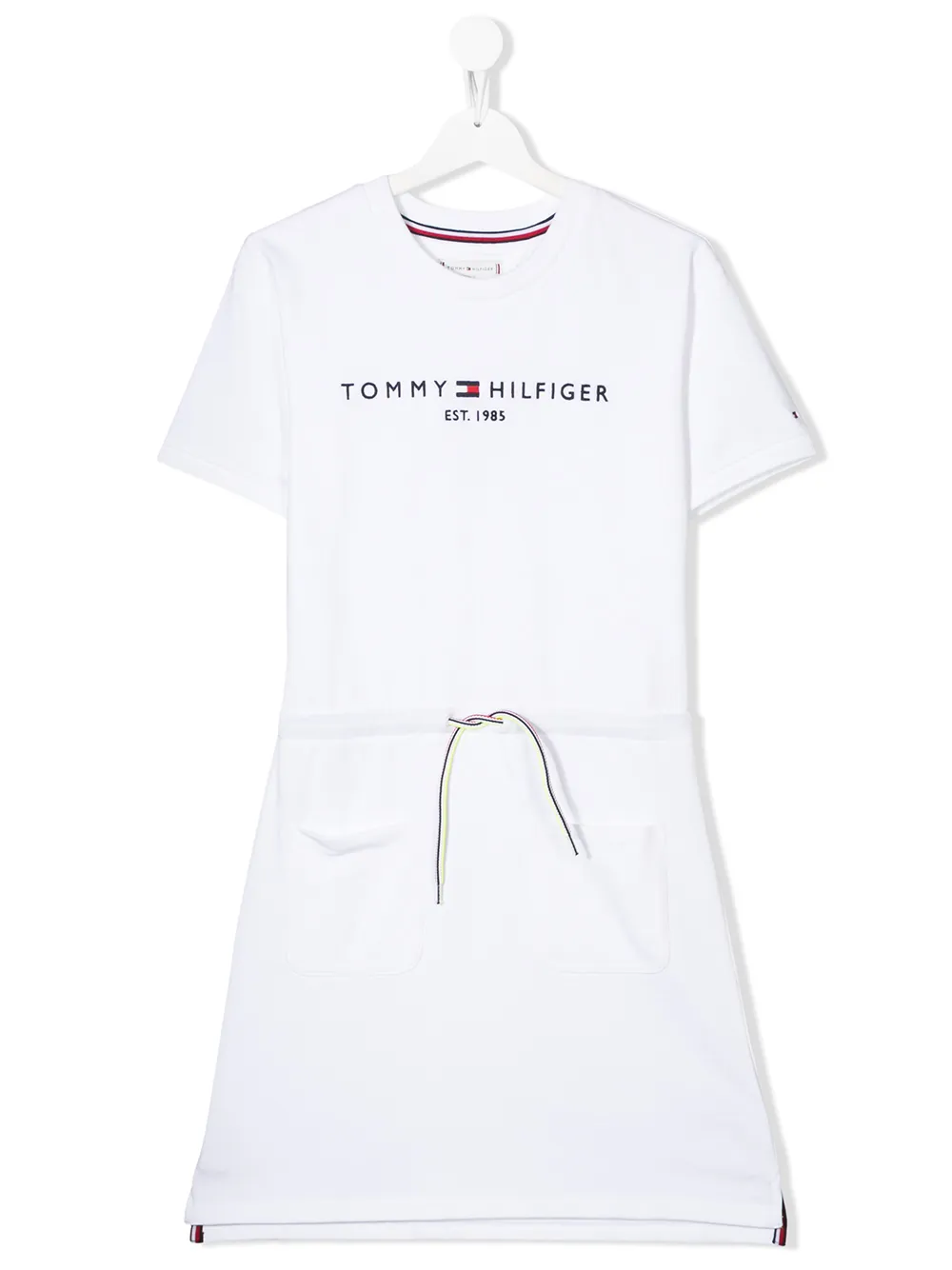 Tommy Hilfiger Junior платье-футболка с логотипом