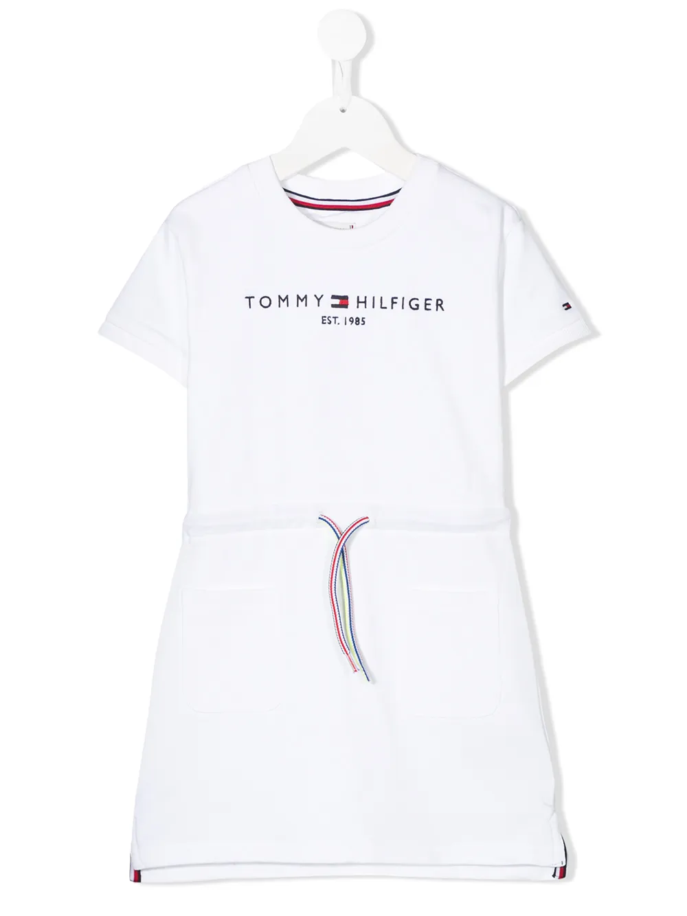 Tommy Hilfiger Junior платье-футболка с логотипом