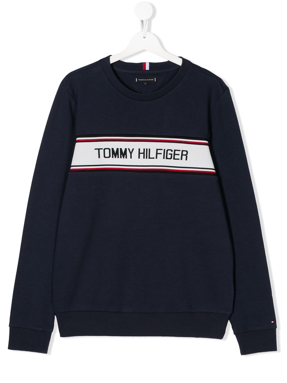 фото Tommy hilfiger junior teen logo printed sweatshirt