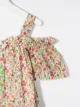 Miss Blumarine فستان بطبعة فراشة وكرانيش
