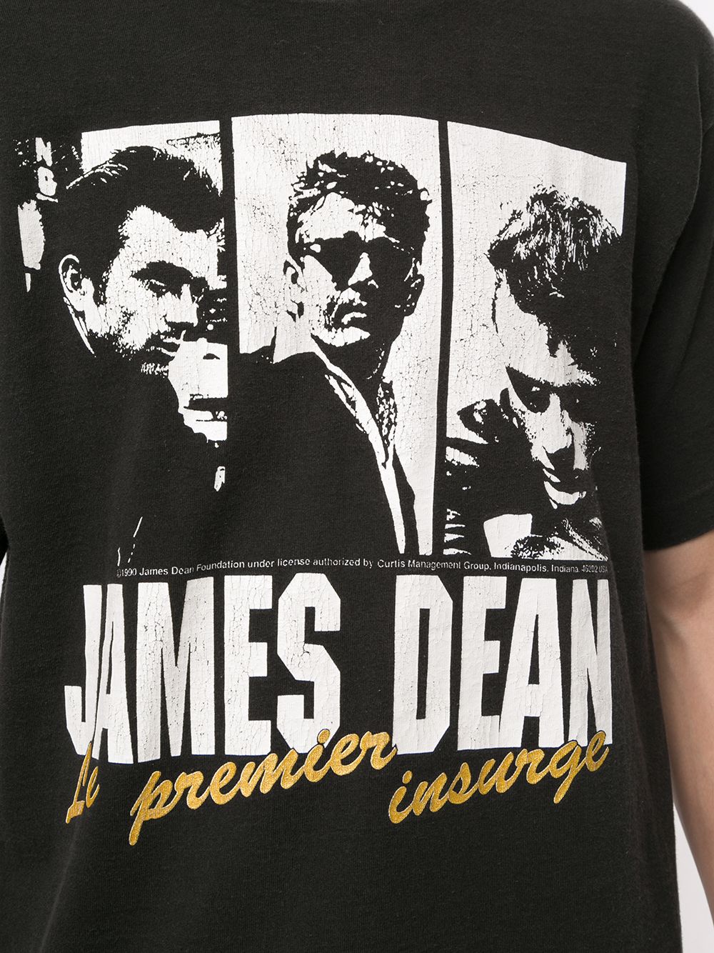 фото Fake alpha vintage james dean print t-shirt