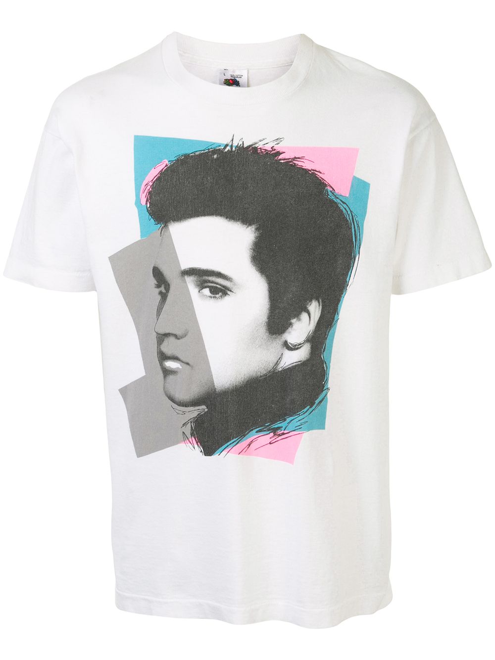 фото Fake alpha vintage elvis presley print t-shirt