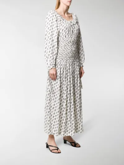 Saks Potts Mamasita logo-print midi 
