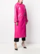Saks Potts Trenchcoat met krokodillenleer-effect
