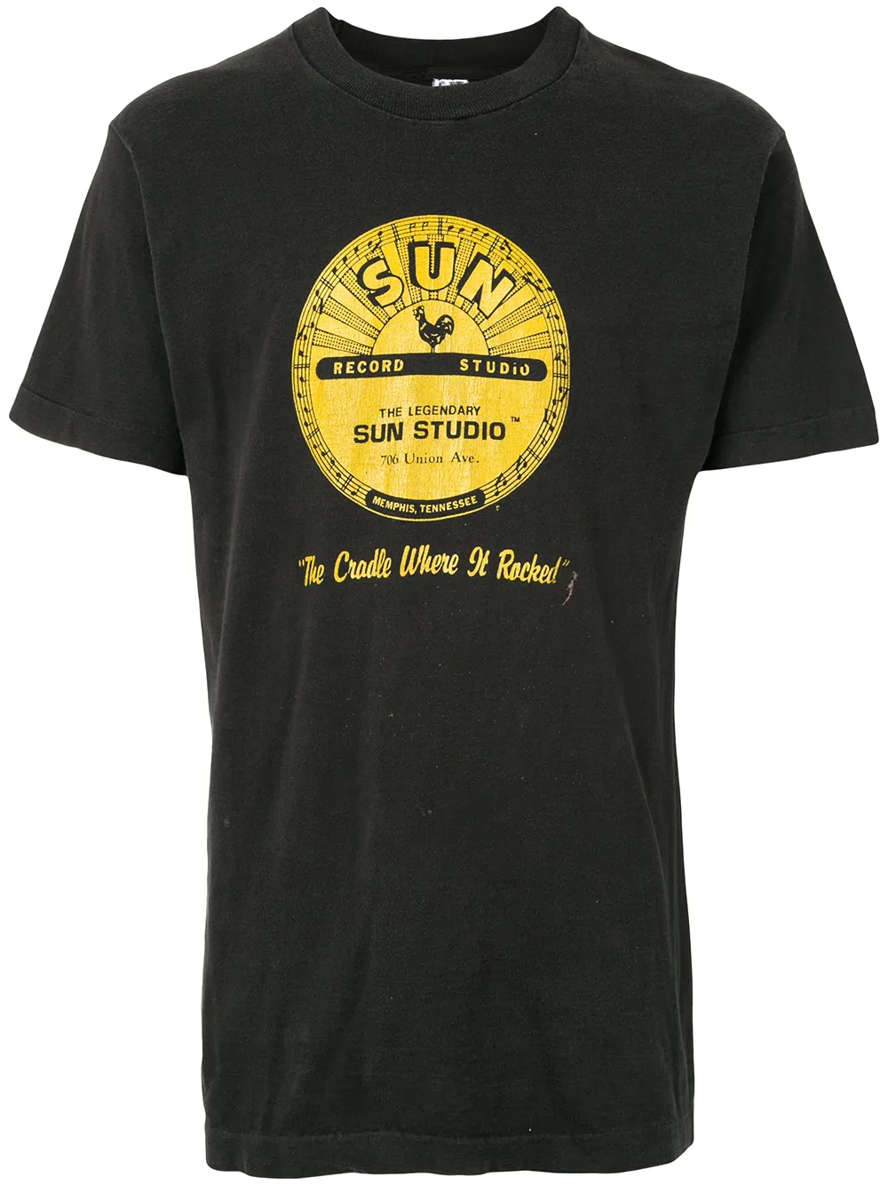 фото Fake alpha vintage sun record print t-shirt