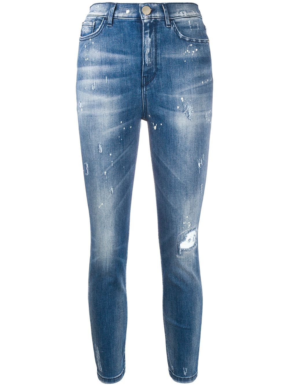 фото Pinko джинсы кроя слим с эффектом потертости