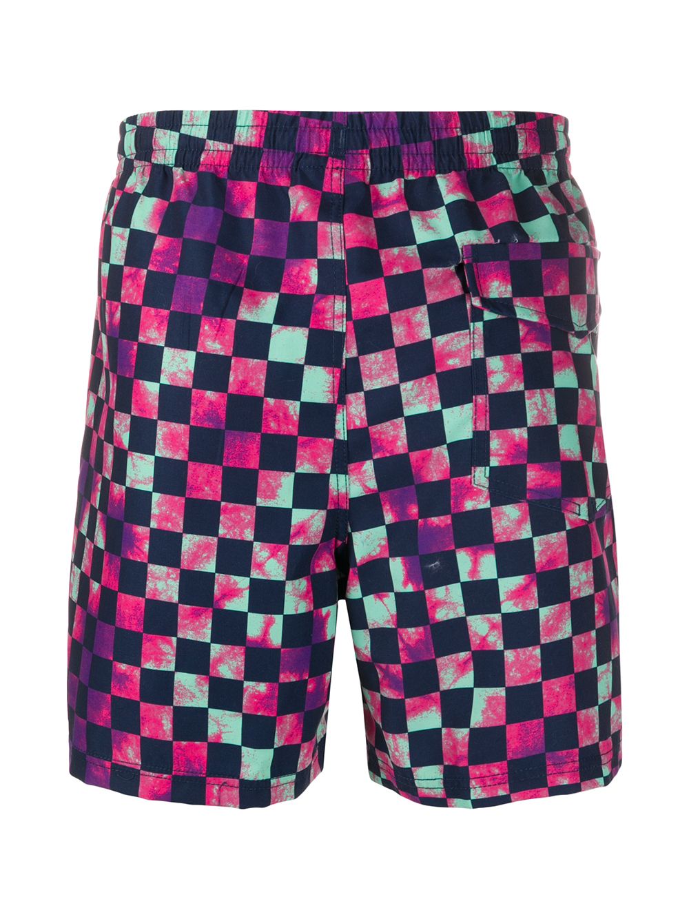 vans checkered swim trunks