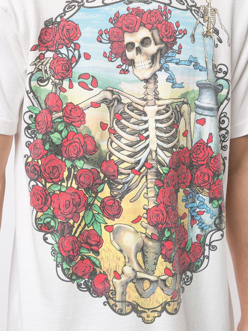 фото Fake alpha vintage футболка с принтом grateful dead