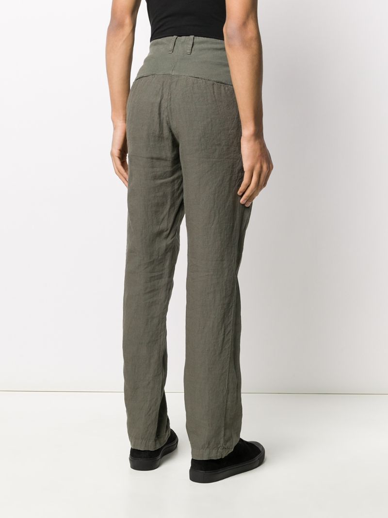 TRANSIT WRINKLE EFFECT TROUSERS 