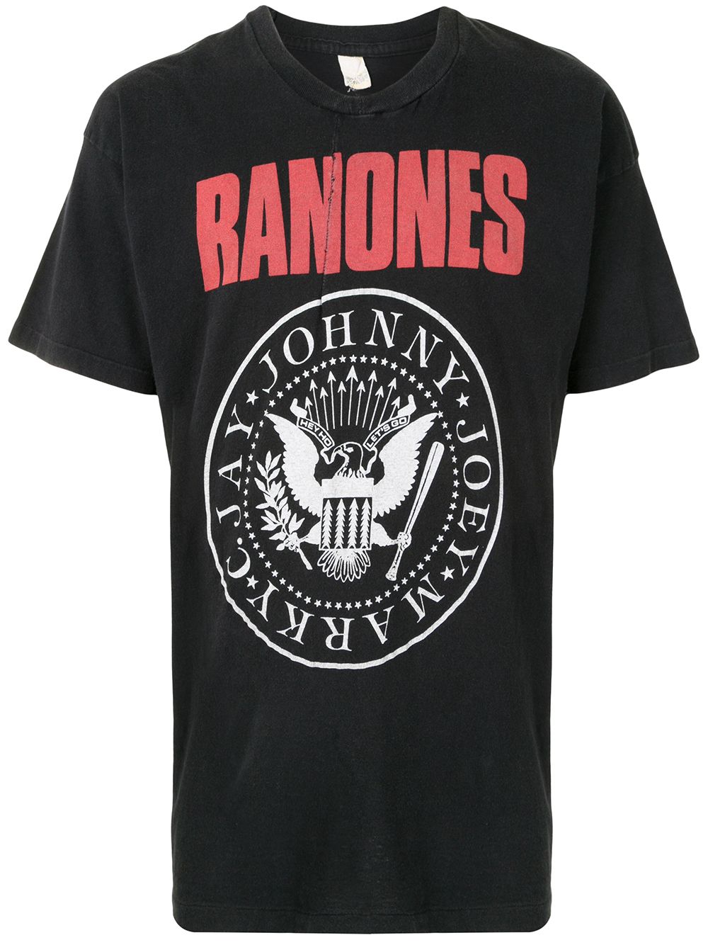 фото Fake alpha vintage ramones print t-shirt