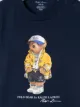 Ralph Lauren Kids تيشيرت بطبعة دب بولو