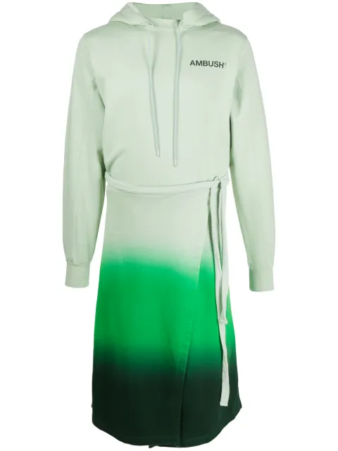 AMBUSH vestido con capucha