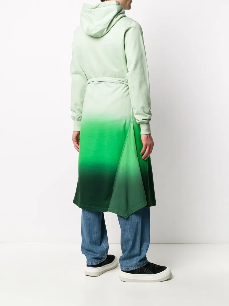 Ambush Hooded Dress In Green