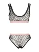 Image 2 of Gucci tulle jacquard bra set