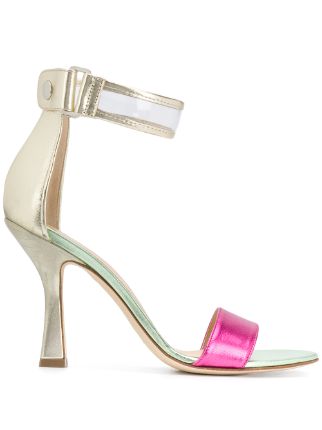 Benedetta Boroli Yara Colour-Block Sandals Ss20 | Farfetch.Com