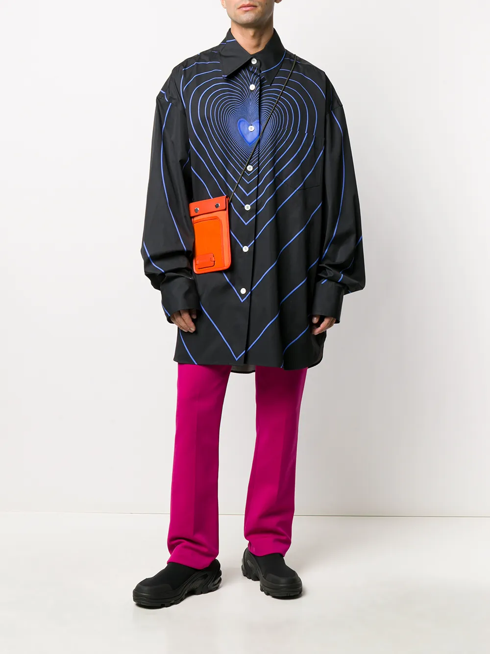 Image 2 of Marni heart print shirt