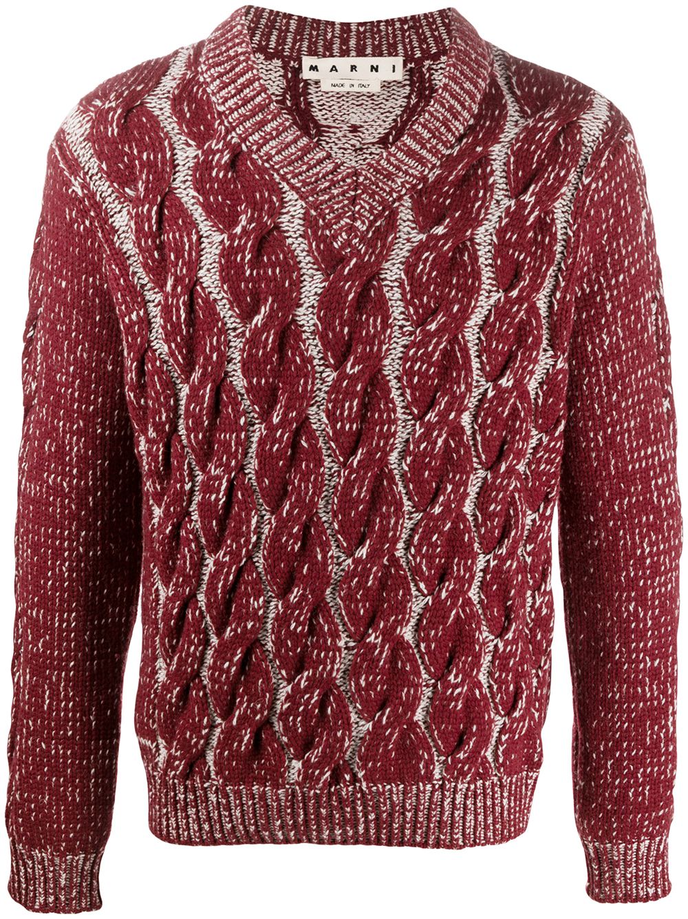 фото Marni cable knit jumper