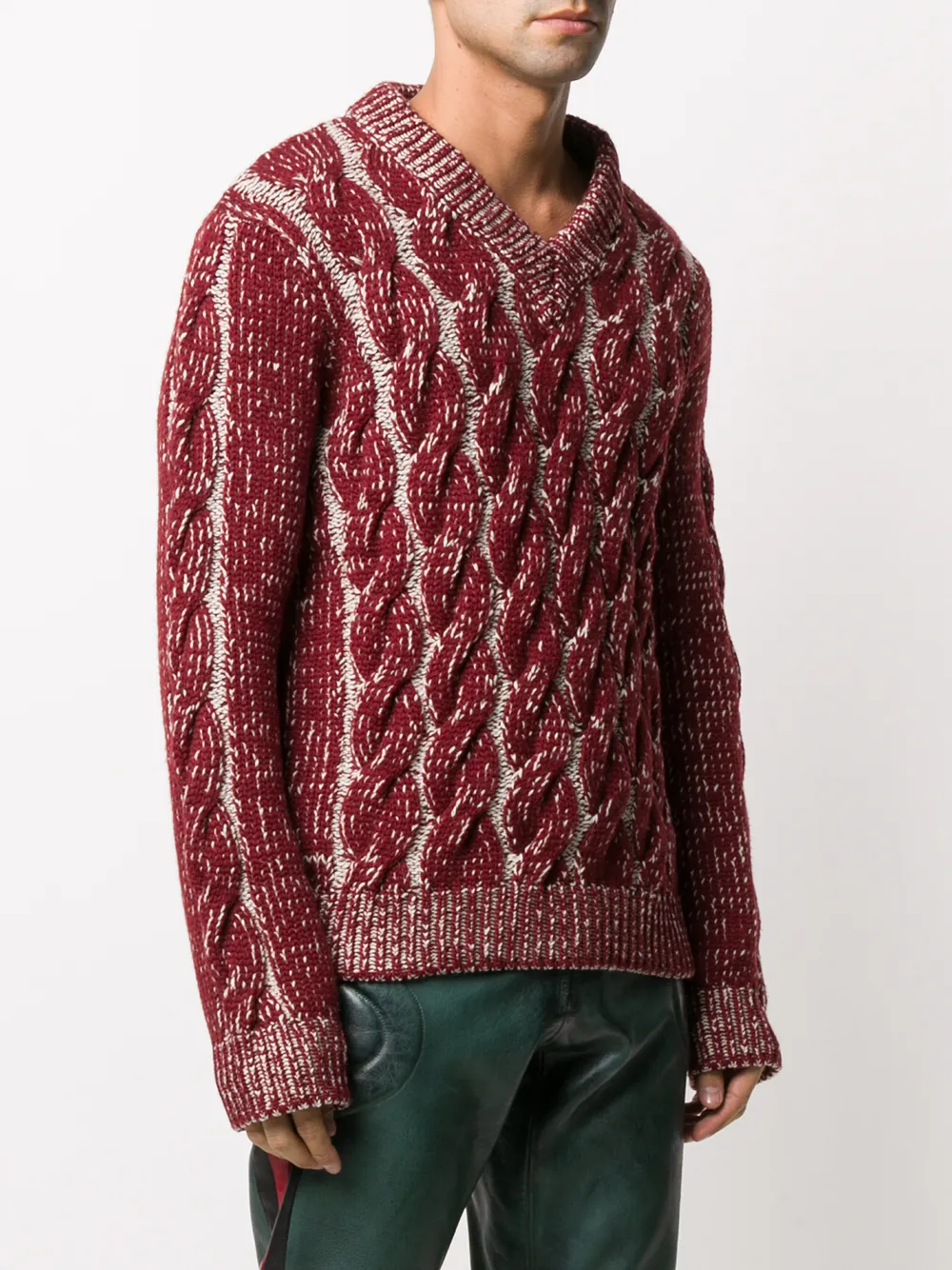 фото Marni cable knit jumper