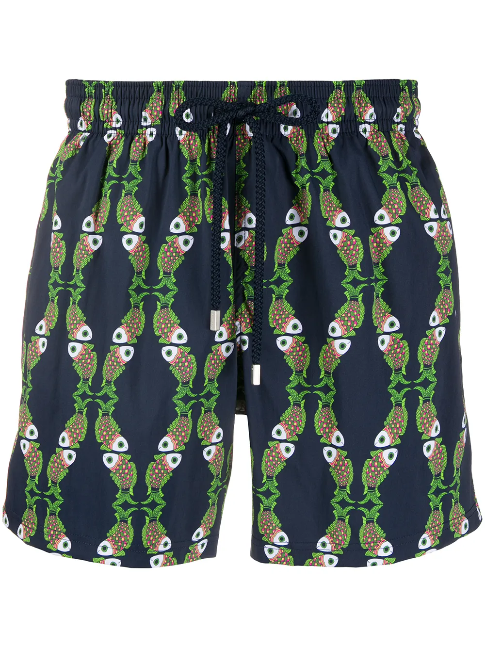 фото Vilebrequin moorise sweet fishes-print swim shorts