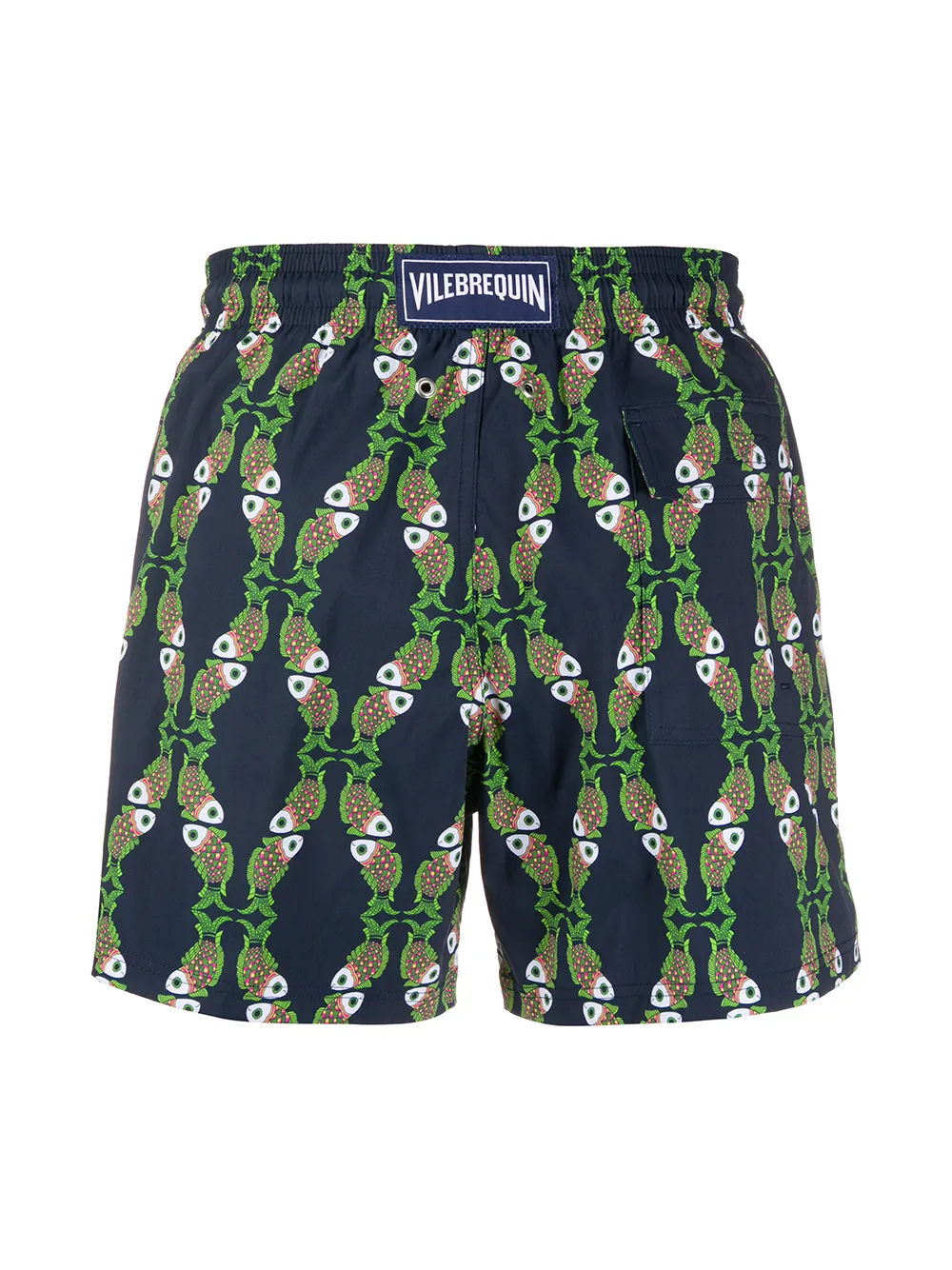 фото Vilebrequin moorise sweet fishes-print swim shorts