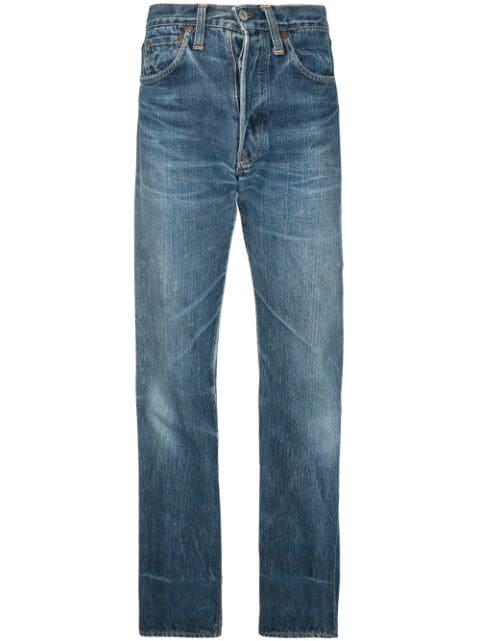 Fake Alpha Vintage Jeans taglio straight anni '40