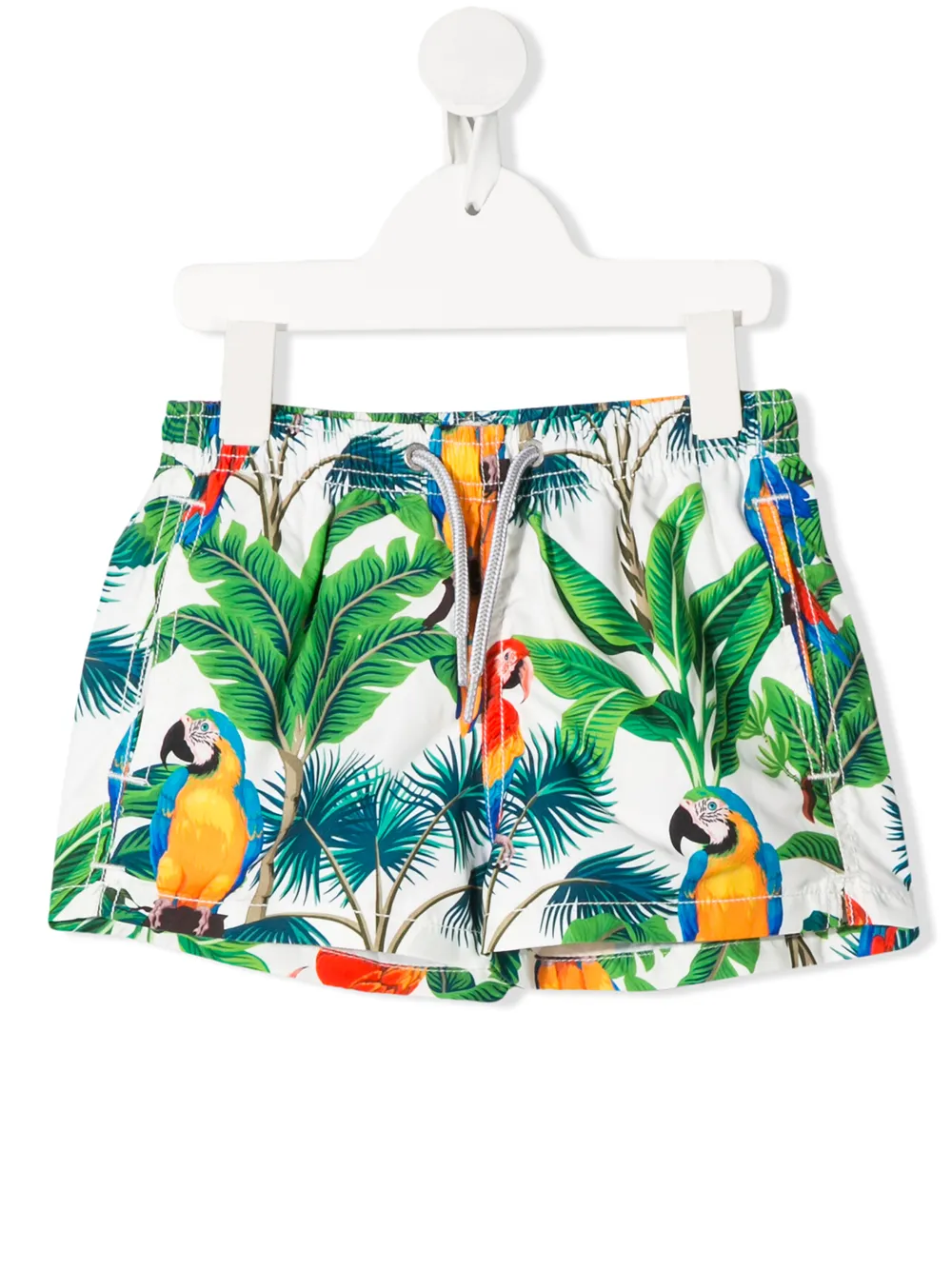 MC2 SAINT BARTH PARROT PRINT SWIM SHORTS