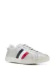 Image 2 sur Moncler baskets rayées à effet usé