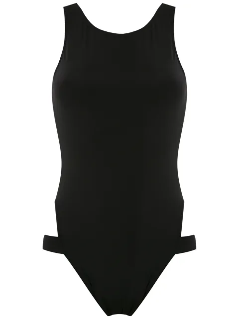 Brigitte strappy high cut leg swimsuit