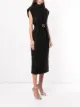 Saiid Kobeisy belted waist dress