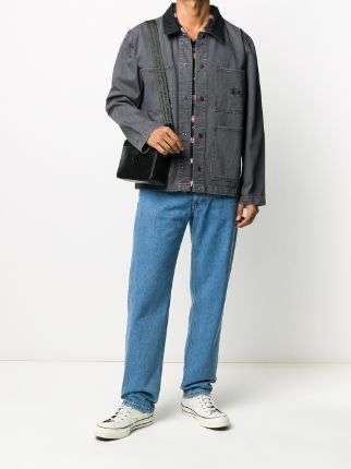 patch-pocket denim jacket展示图