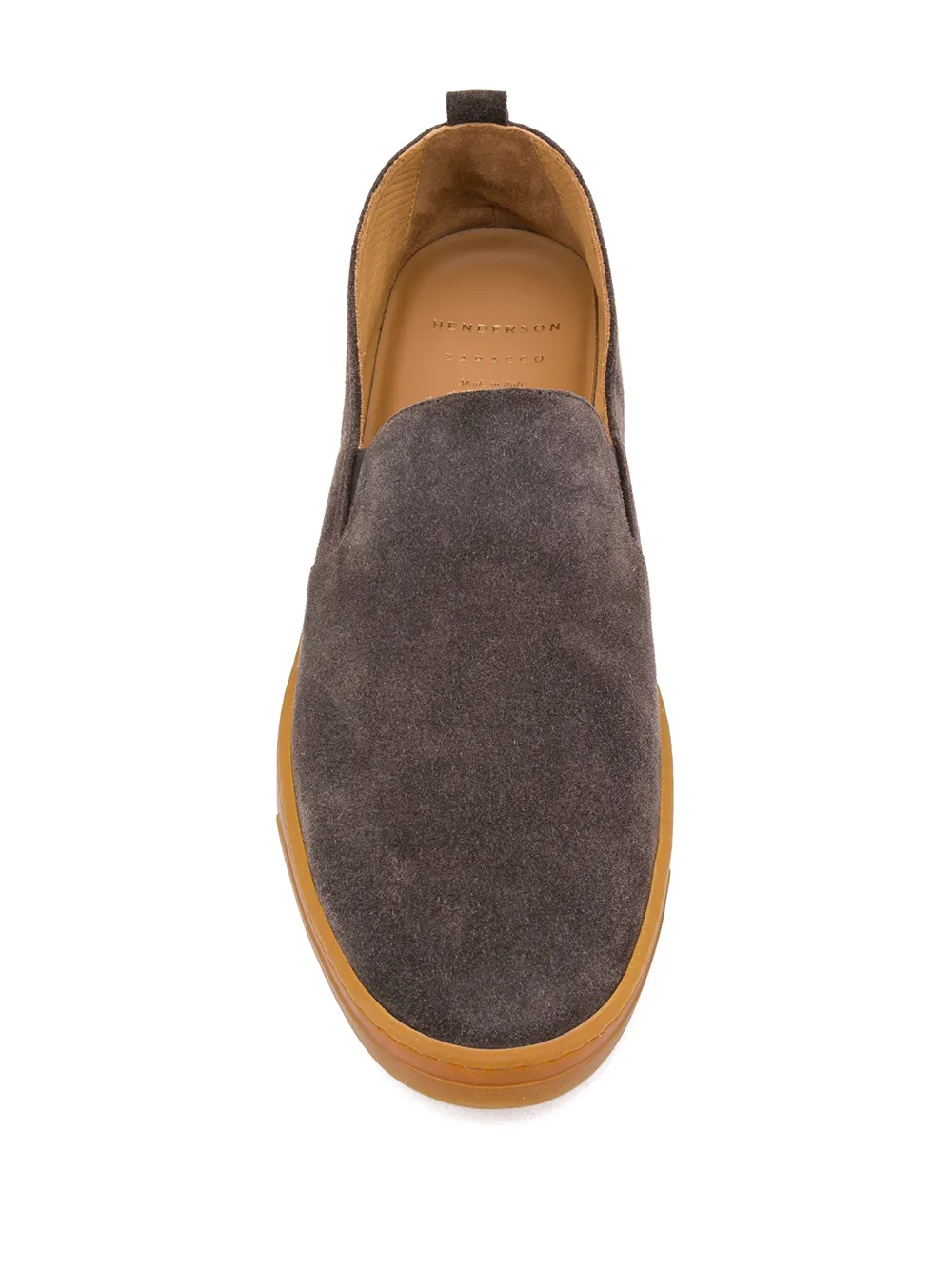 Henderson Baracco Loafers met ronde neus Bruin