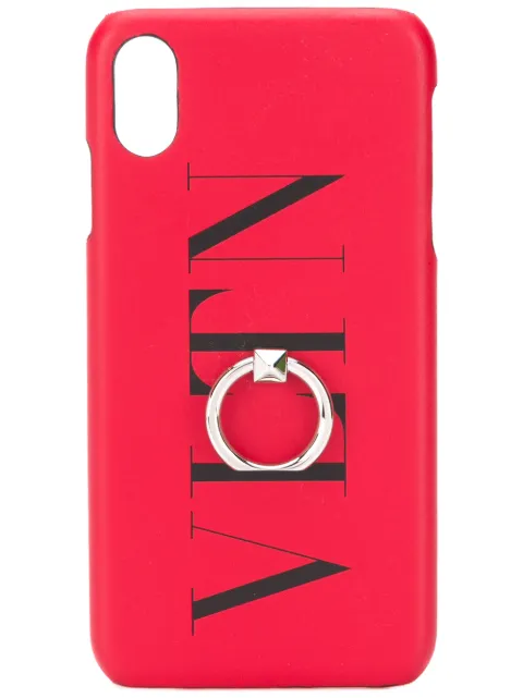 Valentino Garavani VLTN Rockstud iPhone X Max case