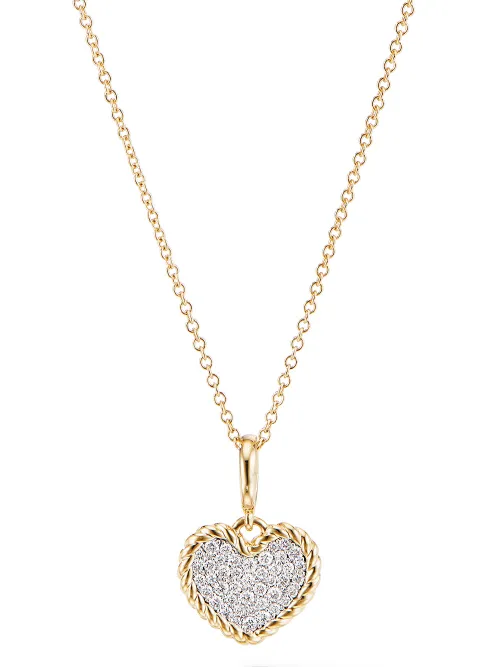 Collier en 18ct Cable Collective à pendentif à ornements - David Yurman - Modalova