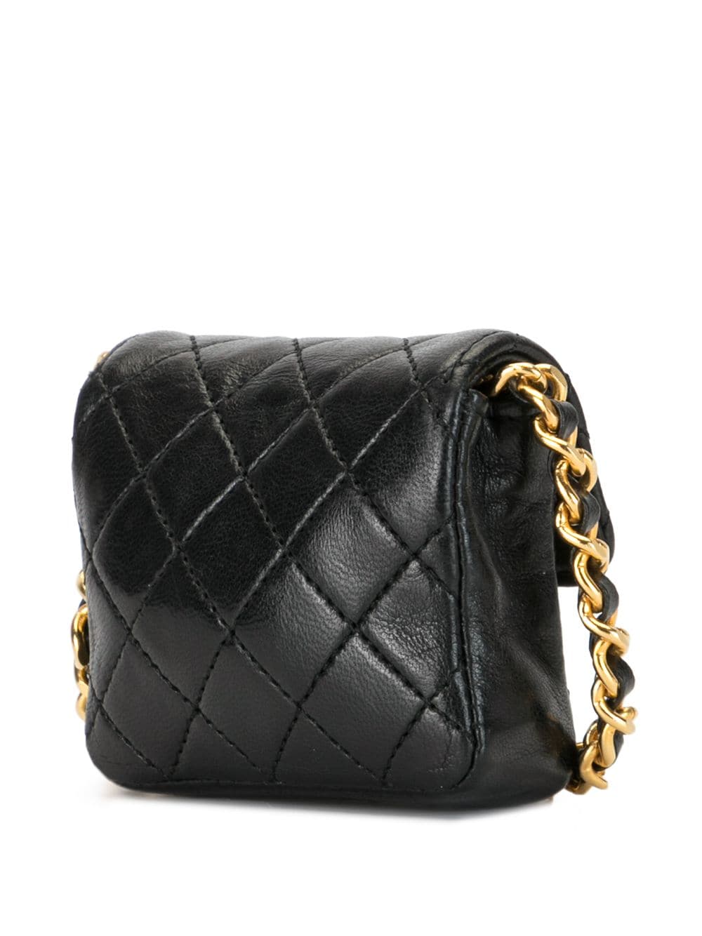 CHANEL Pre-Owned 1990s Mini diamond-quilted Crossbody Bag - Farfetch