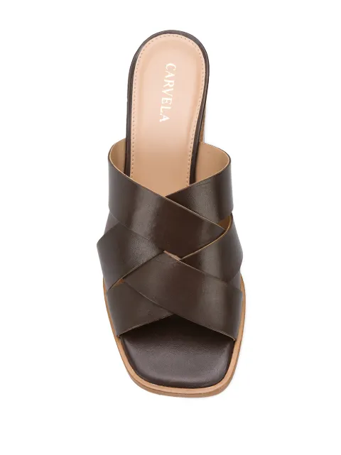 Carvela Chunky Heel Sandals - Farfetch