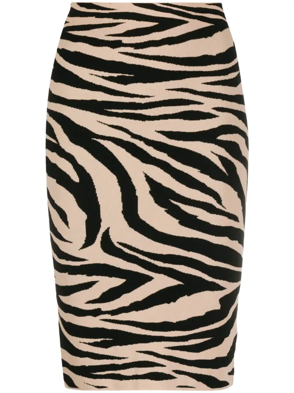 tiger print skirt