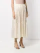 Forte Forte gathered mid-length skirt