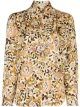 Image 1 of Etro floral-print long-sleeve shirt