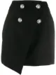 Image 1 of Balmain double-breasted asymmetric skirt