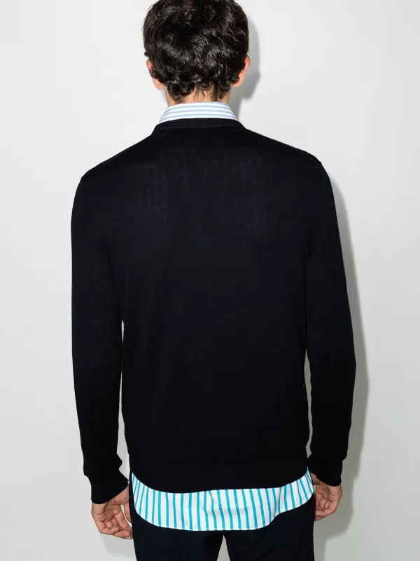 ★POLO RALPH LAUREN★ Logo Crewneck Sweater Black WMPOSWENC0 Polo Ralph Lauren embroidered-logo Crew Neck Jumper | Black