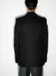 Givenchy satin-lapel single-breasted blazer