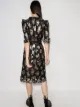 The Vampire's Wife Cate floral-jacquard midi dress
