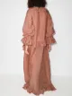 Masterpeace ruffled cotton maxi dress