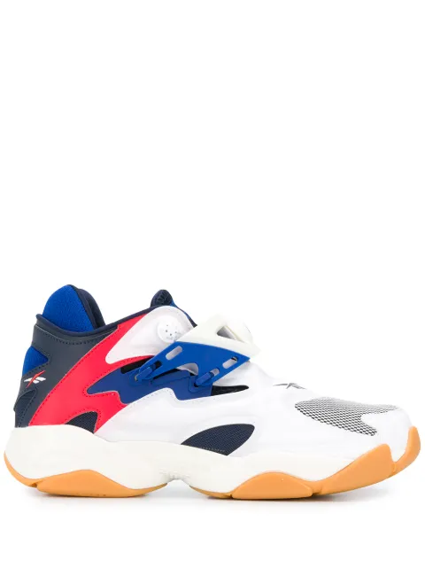 Reebok Pump Court contrast panel sneakers