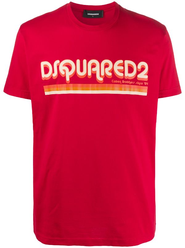 Dsquared2 logo-print slim-fit T-shirt 