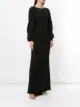 Paule Ka long sleeved bow cuff dress