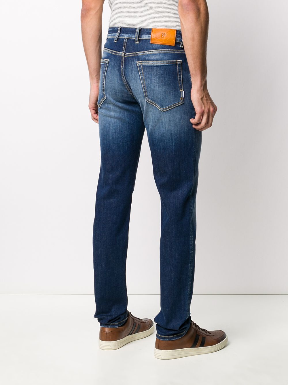 фото Pt05 swing mid-rise slim jeans