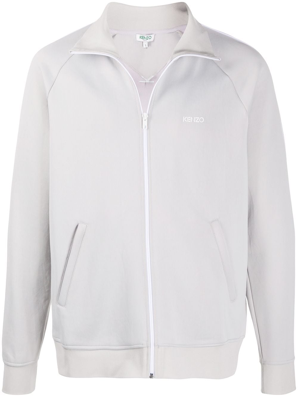 Shop Kenzo logo track jacket with 
