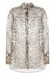 Image 1 of Ermanno Scervino sheer leopard print blouse
